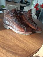 Giorgio croco bruin leren HH schoen 41,5 valt ruim, Ophalen of Verzenden, Bruin