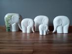 5-delige vintage olifanten set, Ophalen of Verzenden, Huis en Inrichting