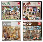 4 Jumbo puzzels, Hobby en Vrije tijd, Denksport en Puzzels, Ophalen of Verzenden, Zo goed als nieuw