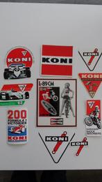 Koni auto en motor schokdempers stickers 10 x, Verzenden, Zo goed als nieuw, Auto's