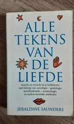 Alle tekens van de liefde Astrologie grafologie handlijnkund, Gelezen, Jennifer Saunders, Astrologie, Overige typen