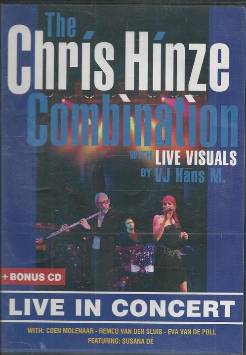 The Chris Hinze Combination - Live in concert ( + cd ), Cd's en Dvd's, Dvd's | Muziek en Concerten, Nieuw in verpakking, Muziek en Concerten