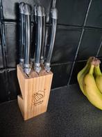 Laguiole steak knives zgan, Huis en Inrichting, Keuken | Bestek, Ophalen, Zo goed als nieuw