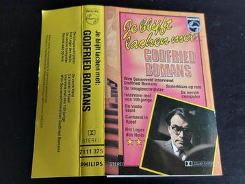 GODFRIED BOMANS - JE BLIJFT LACHEN MET… (CASSETTEBANDJE) beschikbaar voor biedingen