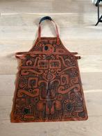 Leren kookschort  Henk Schiffmacher tattoo artist design, Ophalen of Verzenden, Nieuw, Bruin, Overige typen