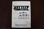 Yamaha FS1  FS1-DX 1977 parts list model Holland, Ophalen of Verzenden, Gebruikt