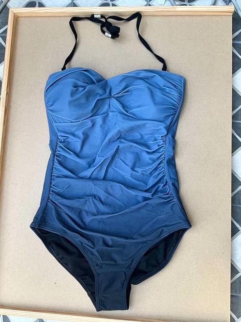 Corrigerend Badpak Blauw uitlopend naar zwart Maat 42, Kleding | Dames, Badmode en Zwemkleding, Nieuw, Badpak, Zwart, Ophalen of Verzenden
