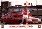 AJAX Frank Verlaat Citroënreclamekaart seizoen 88/89 # 371, Verzamelen, Verzenden, Zo goed als nieuw, Ajax, Spelerskaart