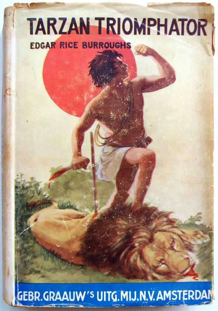 Edgar Rice Burroughs - Tarzan triomphator, Antiek en Kunst, Antiek | Boeken en Bijbels, Ophalen of Verzenden