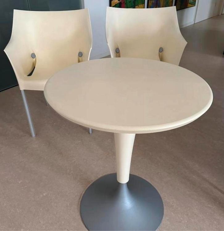 Kartell Dr. Na Tafel - Philippe Starck Design (2 stuks), Huis en Inrichting, Stoelen, Gebruikt, Kunststof, Overige kleuren, Ophalen