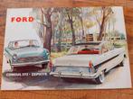 zeldzame 1961 Ford Consul 375 & Zephyr folder NL, Boeken, Auto's | Folders en Tijdschriften, Ophalen of Verzenden, Zo goed als nieuw