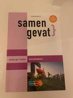 Samengevat (geschiedenis vmbo-TL), Boeken, Schoolboeken, Verzenden, Zo goed als nieuw, VMBO, Geschiedenis