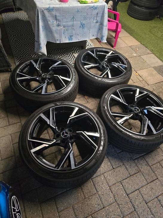 hele mooie set 20 inch tomason ar1 velgen te koop 5x112, Auto-onderdelen, Banden en Velgen, Banden en Velgen, Zomerbanden, 20 inch