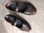 Bruine leren damesschoenen van Verhulst (maat 40 - 6), Kleding | Dames, Schoenen, Pumps, Bruin, Verhulst, Ophalen of Verzenden
