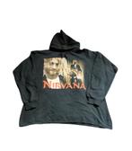 90s Nirvana x Kurt Cobain European graphic rare band hoodie, Vintage, Vintage, Ophalen of Verzenden, Zo goed als nieuw
