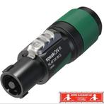 Neutrik speakon plug 4 polig, Ophalen of Verzenden, Nieuw, Speaker of Versterker