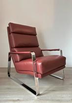 Linteloo Kone design fauteuil, Ophalen, Zo goed als nieuw, 75 tot 100 cm, Leer
