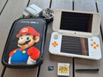 Nintendo New 2DS XL + Opberghoes en Spel, Spelcomputers en Games, Spelcomputers | Nintendo 2DS en 3DS, Met games, Gebruikt, Ophalen of Verzenden