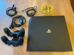 PS4 pro met 2 controllers, Spelcomputers en Games, Spelcomputers | Sony PlayStation 4, Ophalen, Met games, Met 2 controllers, Zo goed als nieuw
