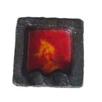 Kleine vintage lava asbak, Gebruikt, -, -, Ophalen of Verzenden