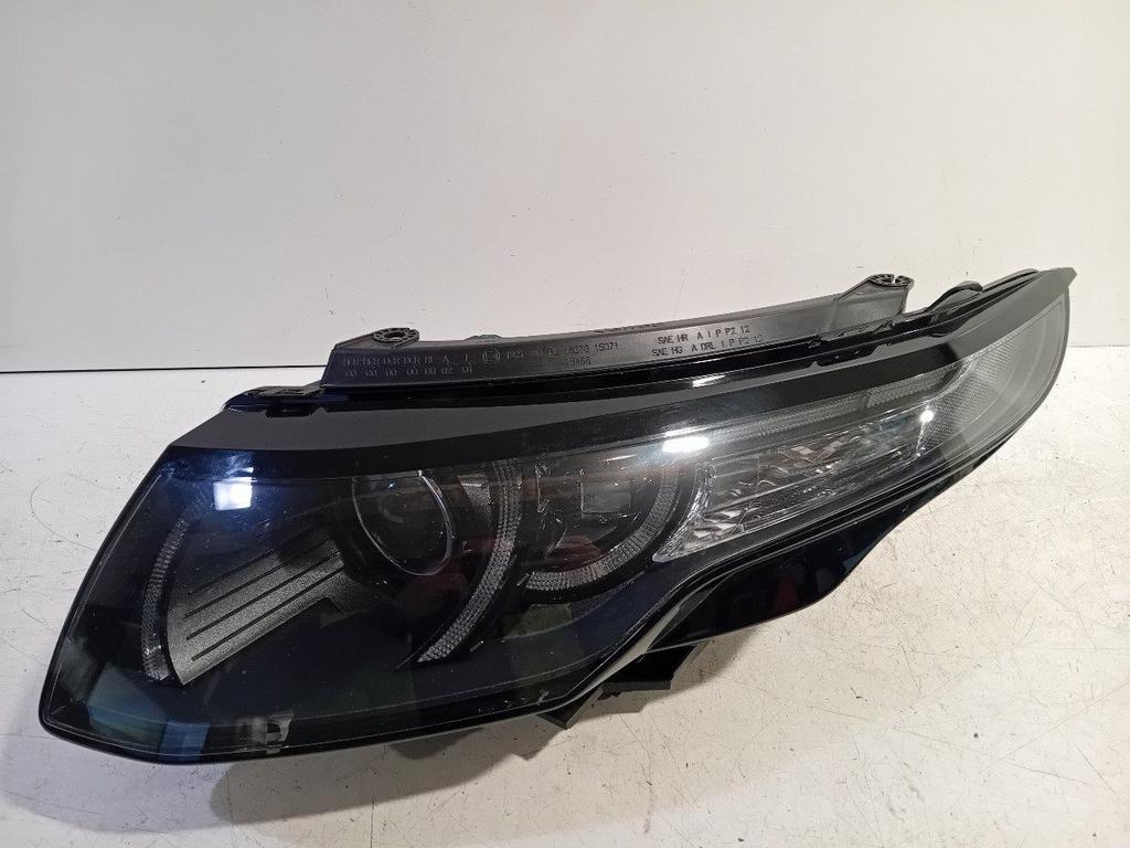 Koplamp links Land Rover Evoque, Auto-onderdelen, Verlichting, Land Rover, Gebruikt, Herkomst onderdeel bekend, 12 maanden garantie
