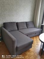 Hoekslaapbank met opberger, Ophalen, Zo goed als nieuw, Eenpersoons, 140 cm