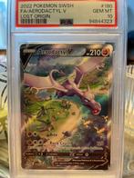 Aerodactyl V (Alternate Full Art) 180/196 PSA10, Ophalen of Verzenden, Zo goed als nieuw, Losse kaart, Foil