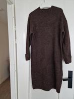 GEBREIDE JURK DONKERBRUIN MAAT 38, Maat 38/40 (M), Bruin, Ophalen of Verzenden, Zo goed als nieuw