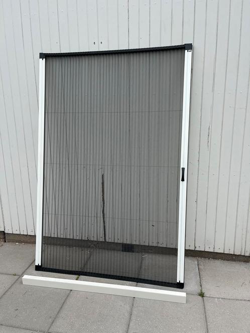 Luxaflex hordeur in plissé (gebruikt), Doe-het-zelf en Verbouw, Deuren en Horren, Hordeur, Minder dan 200 cm, 100 tot 120 cm, Ophalen of Verzenden
