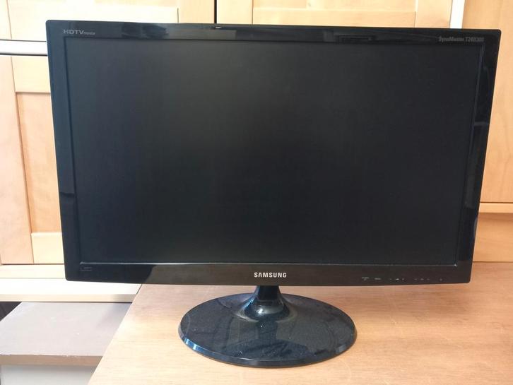 Samsung TV - T24B300EW niet werkend !!RUILEN!!, Audio, Tv en Foto, Televisies, Gebruikt, 100 cm of meer, Samsung, 50 Hz, Ophalen