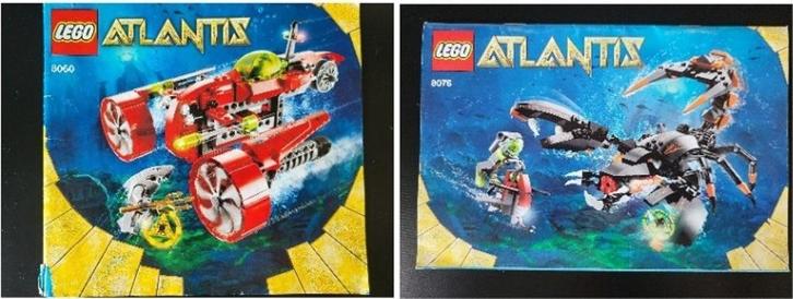 Lego Atlantis - Combi aanbieding (2 sets), Kinderen en Baby's, Speelgoed | Duplo en Lego, Zo goed als nieuw, Lego, Complete set
