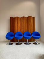 BÖRJE JOHANSON - Set of 4 ‘Venus’ chairs for Johanson Design, Huis en Inrichting, Blauw, Ophalen of Verzenden, Zo goed als nieuw