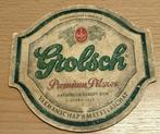 Grolsch ZSV 50 jaar bierviltje, Ophalen of Verzenden, Gebruikt, Viltje(s), Grolsch