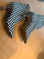 Zwarte/Witte Haklaarzen, Kleding | Dames, Schoenen, Zwart, Lage of Enkellaarzen, Ophalen of Verzenden, Zo goed als nieuw