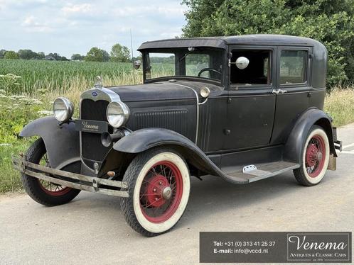 Ford A, Auto's, Ford, Particulier, Te koop, Overige modellen, Benzine, Sedan, Handgeschakeld, Geïmporteerd, Zwart, Stof, Achterwielaandrijving