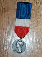 Franse medaille Ministry Industry vermoed van zilver 1932, Ophalen of Verzenden, Landmacht, Overige gebieden, Lintje, Medaille of Wings