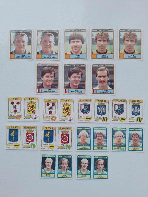 Panini Voetbal 84, 18 losse plaatjes, Verzamelen, Sportartikelen en Voetbal, Nieuw, Poster, Plaatje of Sticker, Ophalen