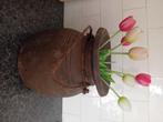 Nepalese pot, Huis en Inrichting, Ophalen of Verzenden, Zo goed als nieuw, Overige kleuren, Minder dan 50 cm