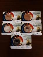 5 Coincards  Het Schilderkunst Vijfje. voor  26 Euro., Postzegels en Munten, Munten | Nederland, Ophalen of Verzenden, Koningin Beatrix