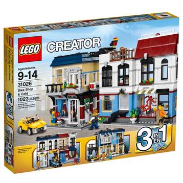 LEGO Creator 31026: Fietswinkel & Cafe      * 't LEGOhuis * beschikbaar voor biedingen