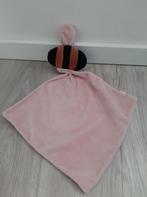 Knuffel knuffeldoekje Zeeman bij wesp roze K8214, Ophalen of Verzenden, Zo goed als nieuw, Konijn