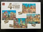 King Comic 4 puzzels, Ophalen of Verzenden, 500 t/m 1500 stukjes, Gebruikt, Legpuzzel