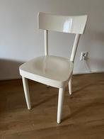Witte eettafelstoel hout, Huis en Inrichting, Stoelen, Ophalen, Gebruikt, Wit, Eén