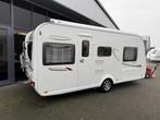 LMC Musica 470 E 2 Aparte bedden 210cm + Mover + Luifel etc, Caravans en Kamperen, Caravans, Lengtebed, Bedrijf, Treinzit, 4 tot 5 meter