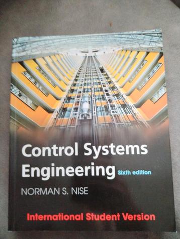 Control Systems Engineering - Norman S. Nise beschikbaar voor biedingen