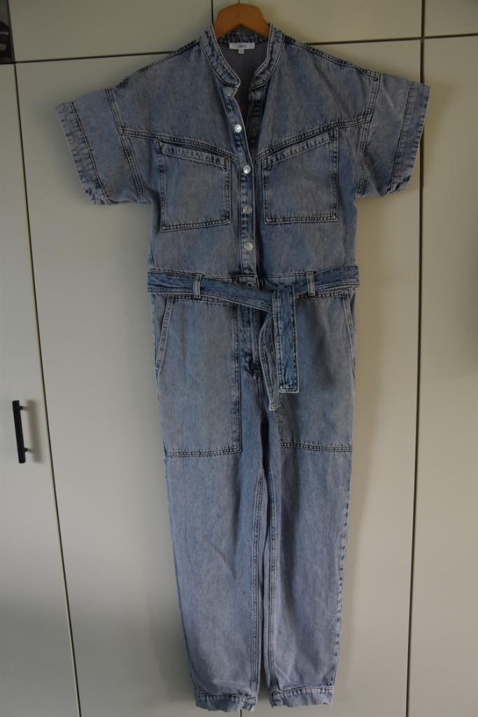 Jumpsuit spijkerstof Jake"s mt 34, Kleding | Dames, Jumpsuits, Zo goed als nieuw, Maat 36 (S), Blauw, Ophalen of Verzenden