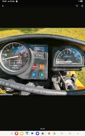 Gezocht honda  mtx tellerset cockpit compleet van r2  beschikbaar voor biedingen
