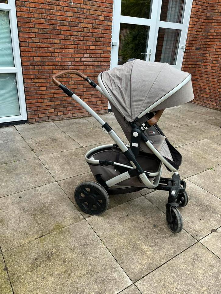 Joolz geo kinderwagen, Kinderen en Baby's, Kinderwagens en Combinaties, Gebruikt, Combiwagen, Overige merken, Met reiswieg, Verstelbare duwstang