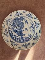 Antiek Blauw Wit Bord, Ophalen of Verzenden