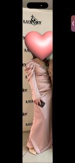 Roze Avondjurk, Maat 38/40 (M), Ophalen of Verzenden, Zo goed als nieuw, Roze